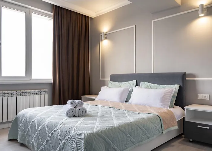 One Bedroom Apartment Near Arbat In The Heart Of Almaty